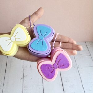 Bow Clicker Bag Charm