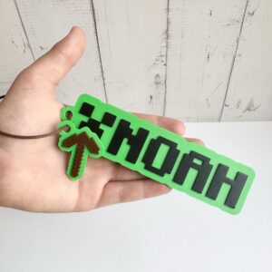 Personalized Pixel Bag Tag